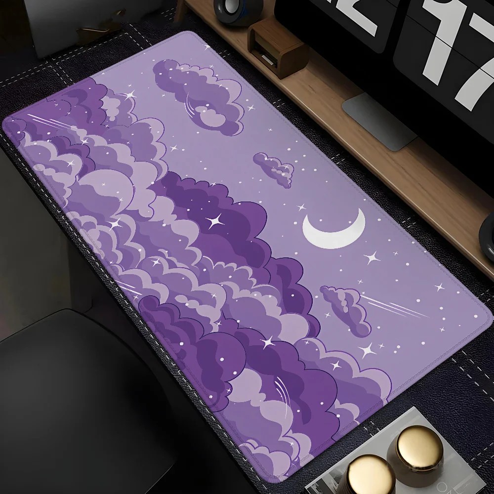 Tradescantia Purple - Tapis de souris VIKAMA Purple Cloud