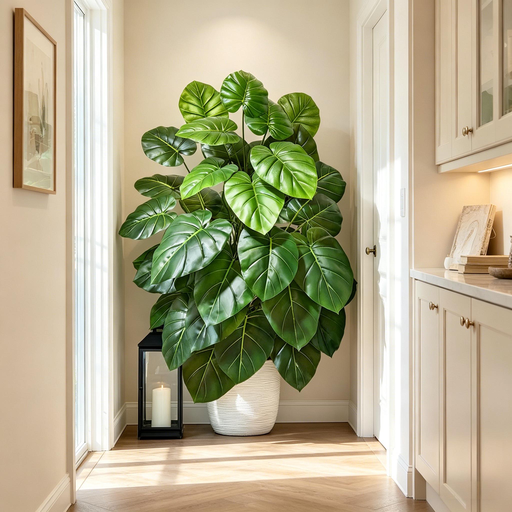 Palmier Artificiel Réaliste 60 - Monstera Adansonii avis et prix